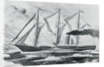 Painting of the S.S. Roosevelt by Anonymous
