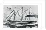 Painting of the S.S. Roosevelt by Anonymous