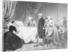 Painting of Attendants Comforting George Washington on His Deathbed by Anonymous