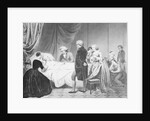 Painting of Attendants Comforting George Washington on His Deathbed by Anonymous