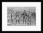 Robert E. Lee Surrendering to Ulysses Grant by Anonymous