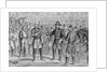 Robert E. Lee Surrendering to Ulysses Grant by Anonymous