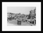 Trolley Cars Driving Through Las Vegas by Anonymous