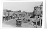 Trolley Cars Driving Through Las Vegas by Anonymous