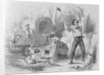 Men and Women Clearing the Ground by Anonymous