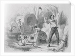 Men and Women Clearing the Ground by Anonymous