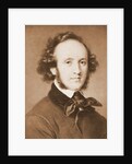 Composer Felix Mendelssohn in Suit by Anonymous