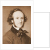 Composer Felix Mendelssohn in Suit by Anonymous