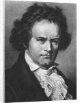Portrait of Composer Ludwig Van Beethoven by Anonymous
