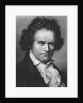 Portrait of Composer Ludwig Van Beethoven by Anonymous