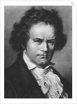 Portrait of Composer Ludwig Van Beethoven by Anonymous