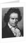 Portrait of Composer Ludwig Van Beethoven by Anonymous