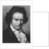 Portrait of Composer Ludwig Van Beethoven by Anonymous