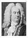 Drawing of Composer George Frederick Handel by Anonymous