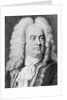 Drawing of Composer George Frederick Handel by Anonymous