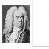 Drawing of Composer George Frederick Handel by Anonymous