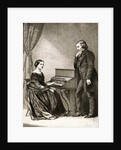 Clara and Robert Schumann by Anonymous