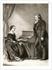 Clara and Robert Schumann by Anonymous