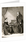 Clara and Robert Schumann by Anonymous