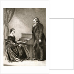 Clara and Robert Schumann by Anonymous