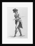 Illustration of Man in Hat and Suit by Anonymous
