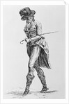 Illustration of Man in Hat and Suit by Anonymous