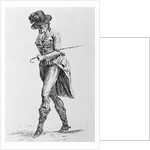 Illustration of Man in Hat and Suit by Anonymous
