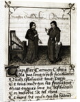 Illustration of the Famous Chorister Dufay of Cambrai by Anonymous