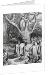 Druids Collecting Mistletoe to Symbolize Peace by Anonymous