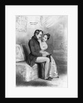 Print Depicting Queen Victoria's Marriage Proposal to Prince Albert by Anonymous