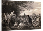 Man Speaking to Townspeople by Anonymous