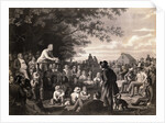 Man Speaking to Townspeople by Anonymous