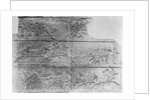 King Ashurbanopal Hunting Lions by Anonymous