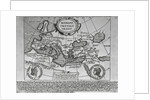 Map of The Roman Empire from 18th Century Engraving by Anonymous