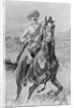 Drawing of Sir Leander Starr Jameson Riding Terrain by Anonymous