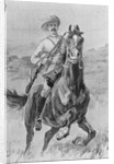 Drawing of Sir Leander Starr Jameson Riding Terrain by Anonymous