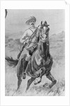 Drawing of Sir Leander Starr Jameson Riding Terrain by Anonymous