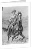 Drawing of Sir Leander Starr Jameson Riding Terrain by Anonymous