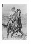 Drawing of Sir Leander Starr Jameson Riding Terrain by Anonymous