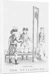 Man Lying in Guillotine by Anonymous