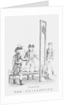 Man Lying in Guillotine by Anonymous