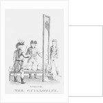 Man Lying in Guillotine by Anonymous