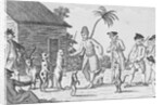 Alexander Selkirk Making His Cats and Kids Dance by Anonymous