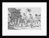Alexander Selkirk Making His Cats and Kids Dance by Anonymous