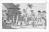 Alexander Selkirk Making His Cats and Kids Dance by Anonymous