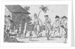 Alexander Selkirk Making His Cats and Kids Dance by Anonymous