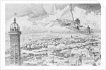 Santos Dumont Flying Aircraft by Anonymous