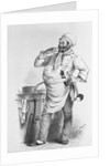 French Cook Deep in Thought by Anonymous