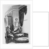 Lithograph of Alexander Graham Bell Teaching Deaf Student by Anonymous