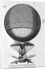 Engraving of Balloon Used by Jean Pierre Francois Blanchard